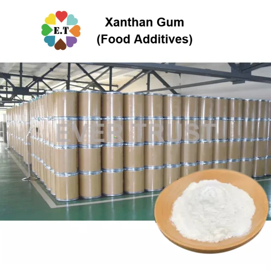 Xanthan Gum Additifs alimentaires Prix du fabricant E415 Grade de forage de qualité alimentaire pour les boissons alimentaires et l'épaississant de l'industrie pétrolière